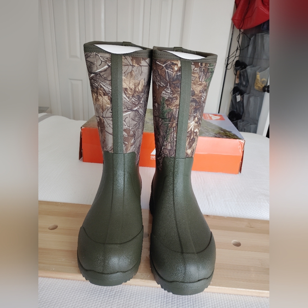 Ozark Trail Mens Hunting Freefall Chore Boot Size 13 Camouflage . - Picture 2 of 8